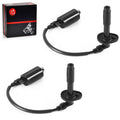 2X Ignition Coil Spark Plug Cap for Kawasaki EL250 Eliminator (1988–1994)