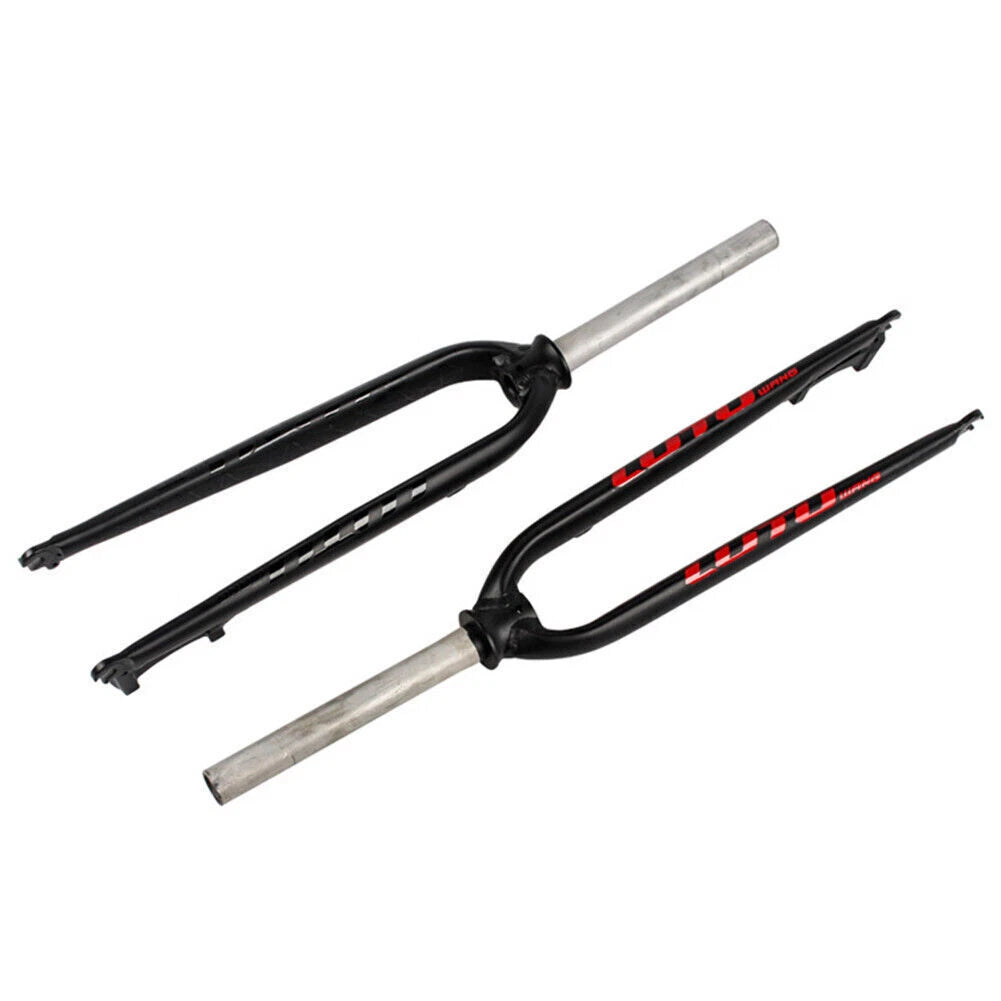 Rigid Fork for MTB Bicycle (1-1/8" Threadless, Disc Brake)
