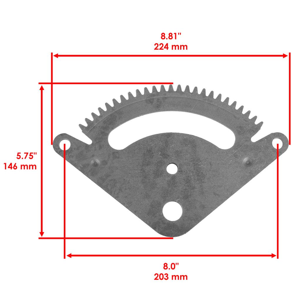 Steering Wheel Spindle Gear Bushing Kit for John Deere L17.542 Scotts (1988–1999)