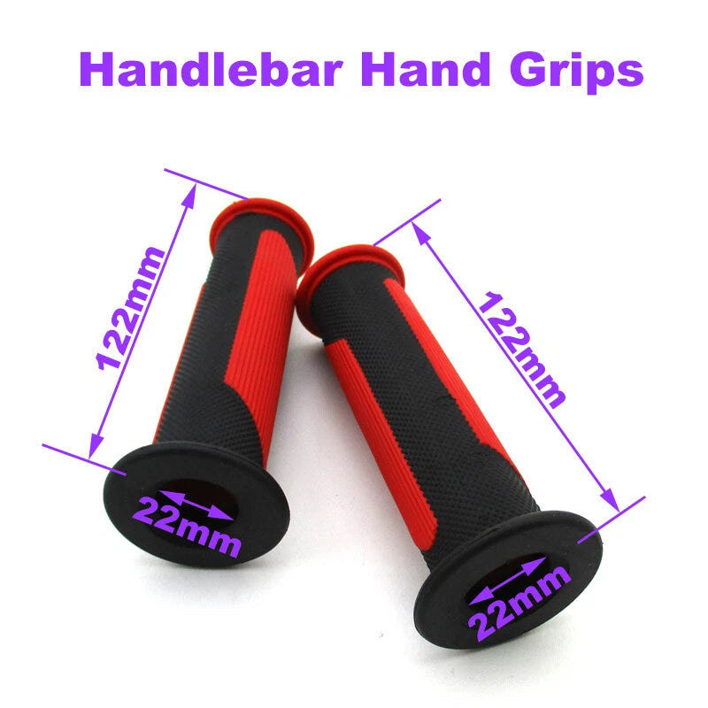 Handlebar Hand Grips for Sunl Kazuma Taotao Rocket ATV (50cc–150cc)