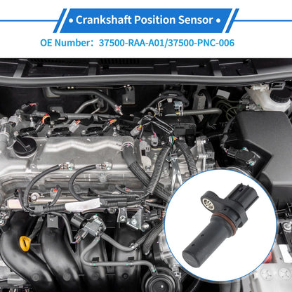 Crankshaft Position Sensor for Honda Accord EX LX 2.4 (2003–2007) No. 37500-RAA-A