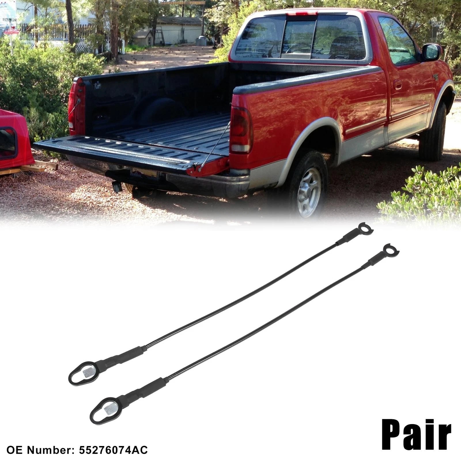 Rear Tailgate Cable Support for Dodge Ram 1500 2500 3500 (2010–2018)