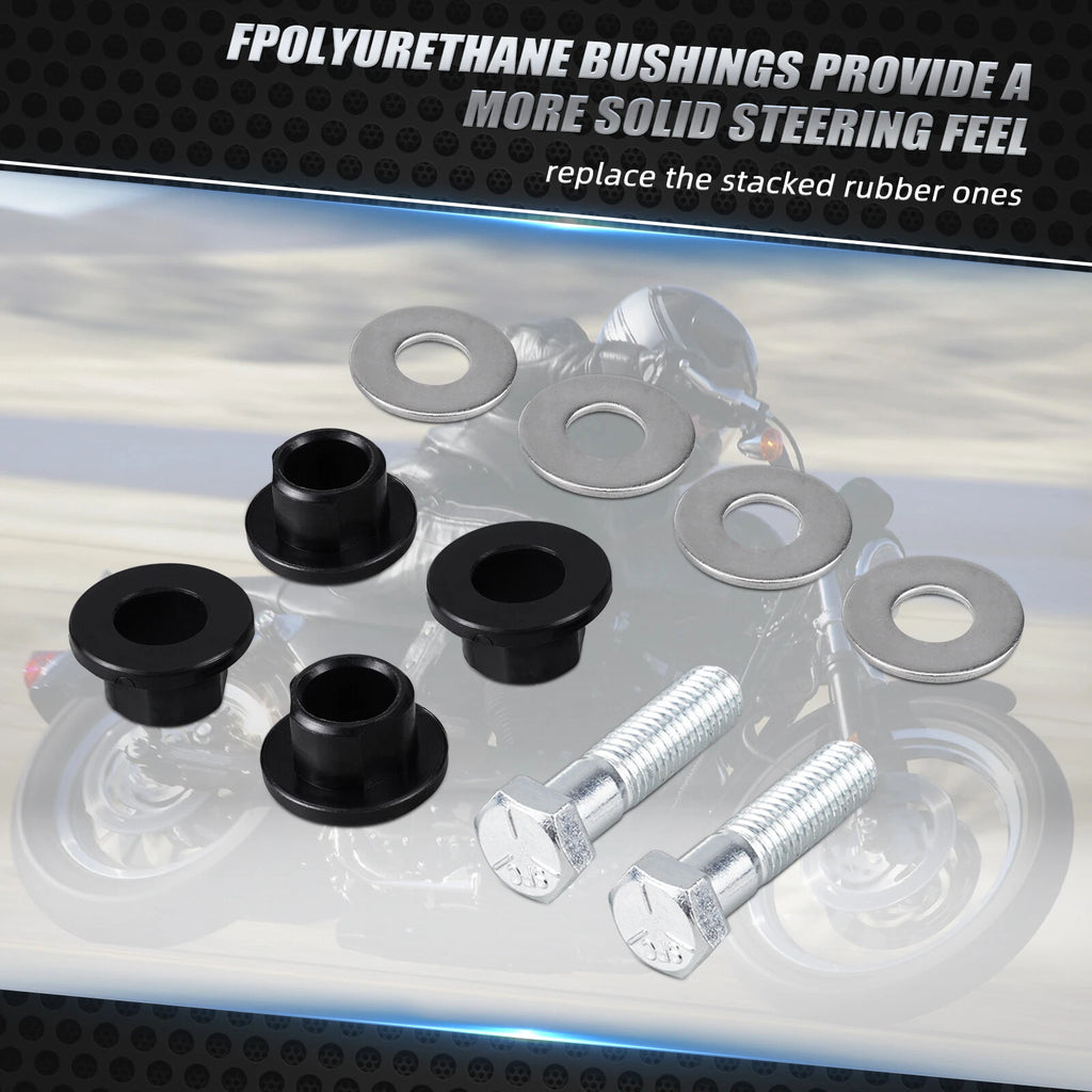 Handlebar Sockets Riser Mount Bushings for Harley Deluxe FLDE (2018–2020)