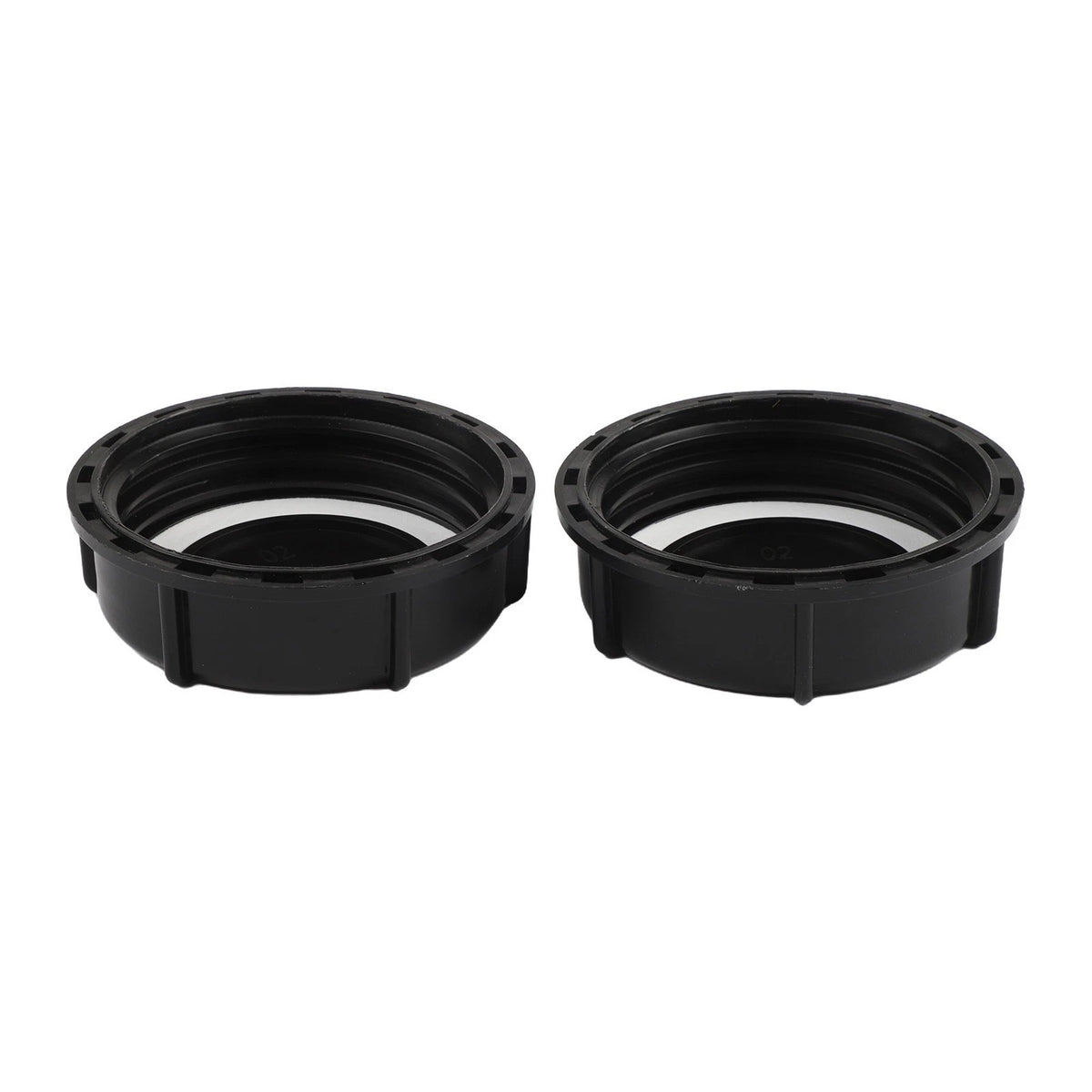 2X Screw Tap Cap Valve Cover for IBC Ton Container DN80