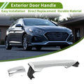 Exterior Door Handle Replacement for Hyundai Kia Picanto (2011–2016) Silver Rear Right
