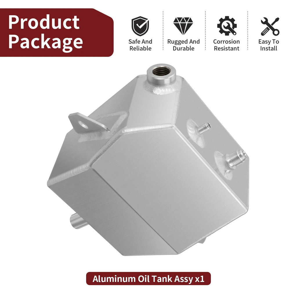 Aluminum Oil Tank Assembly for Yamaha Raptor 660 YFM660R (2001–2005) 5LP-21750-01-00