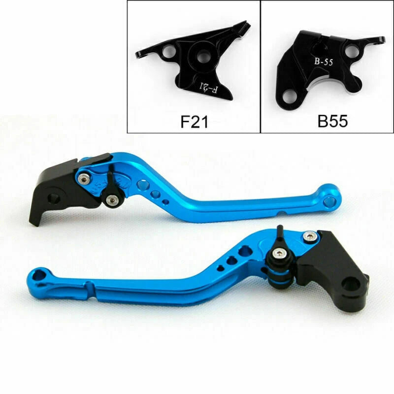 Long Brake Clutch Levers for Buell XB12 XB9 Ulysses XB12XT XB12X (2003–2010) Blue T9