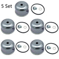 Set of 5 Carburetor Float Bowl Repair for Briggs & Stratton (495933, 494378, 693614)