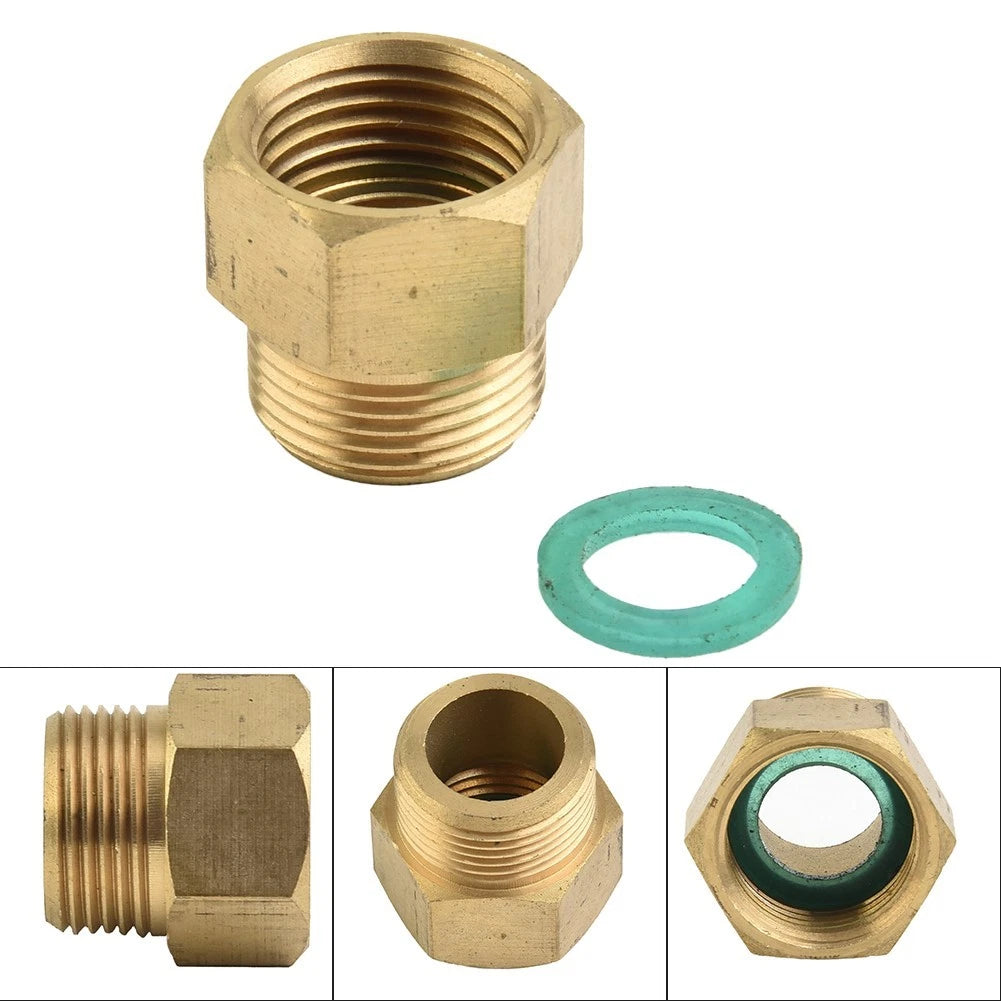 G 1/2in Female Thread Metric Adapter M22x1.5 External Thread