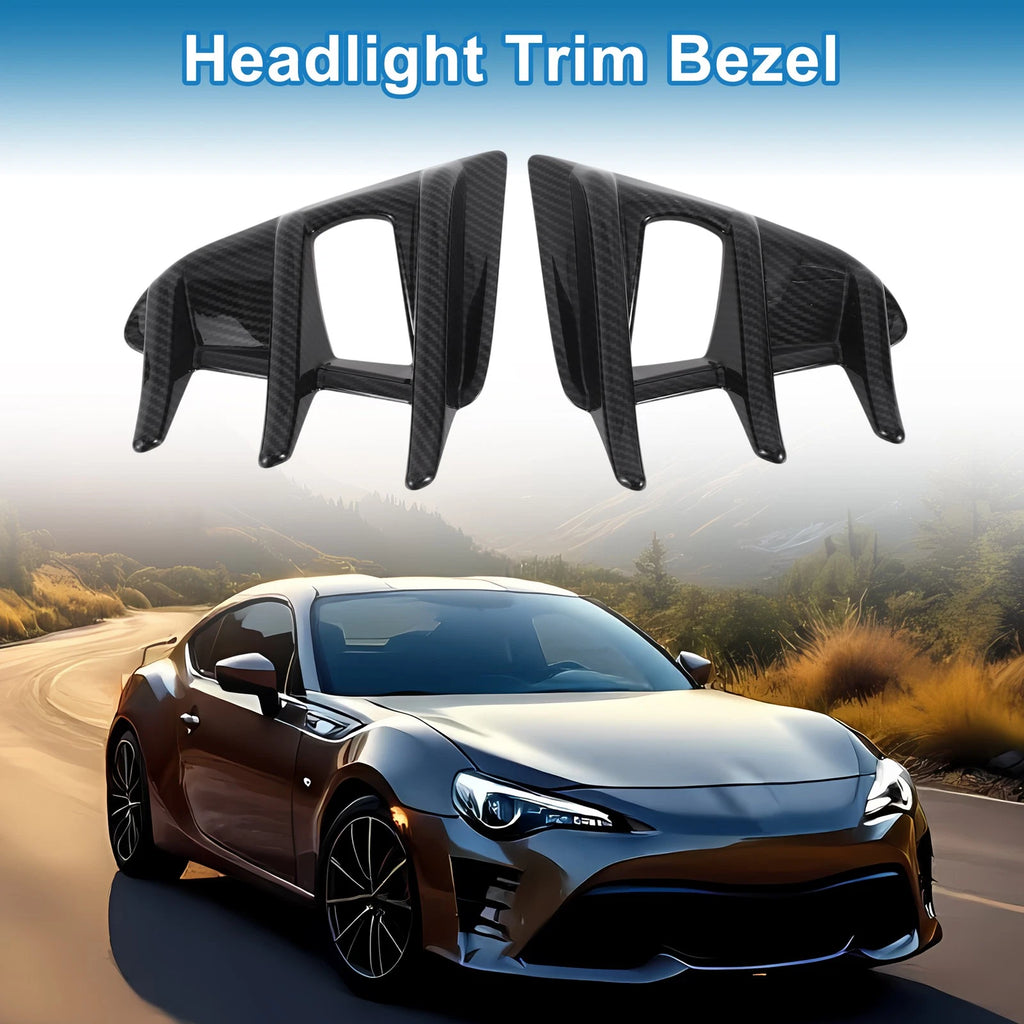 Headlight Trim Bezel Front Left Right Replacement for Toyota 86 (2016–2020)