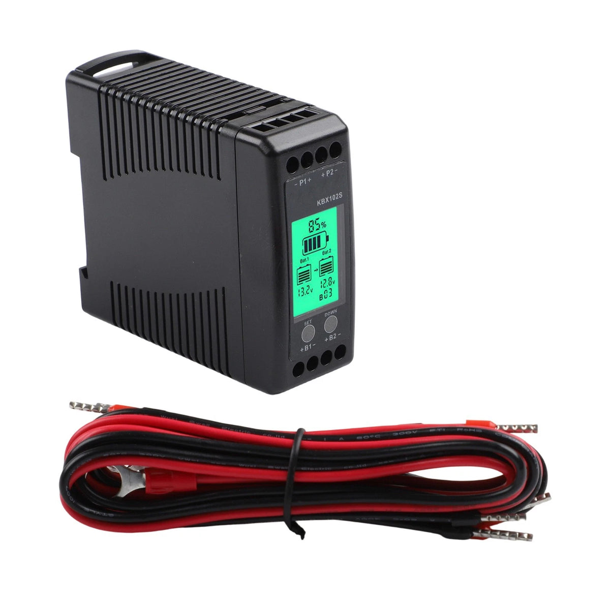 Battery Voltage Balancer 24V for Trucks, RVs, Motorcycles, Golf Carts