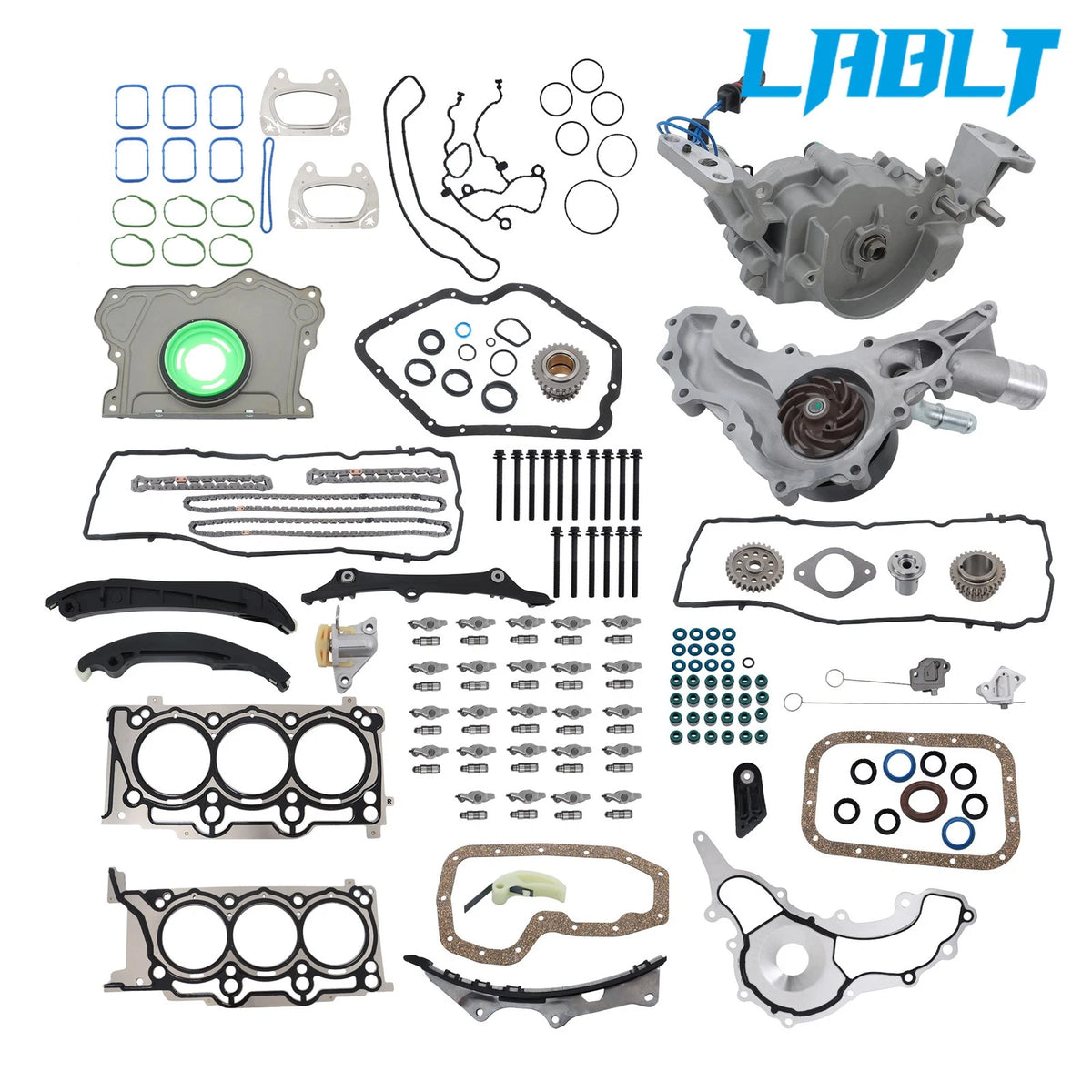 Engine Rebuild Kit with Timing & Pumps for Dodge Durango Charger 3.6L (2011–2015)
