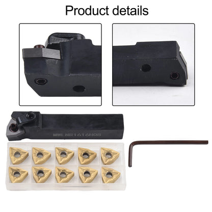 MWLNR1616H08 Lathe Turning Tool and Inserts for Efficient Turning Operations