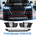 Front Lower Bumper Grille Grill Set for Audi Q7 (2016–2019) Sport Style