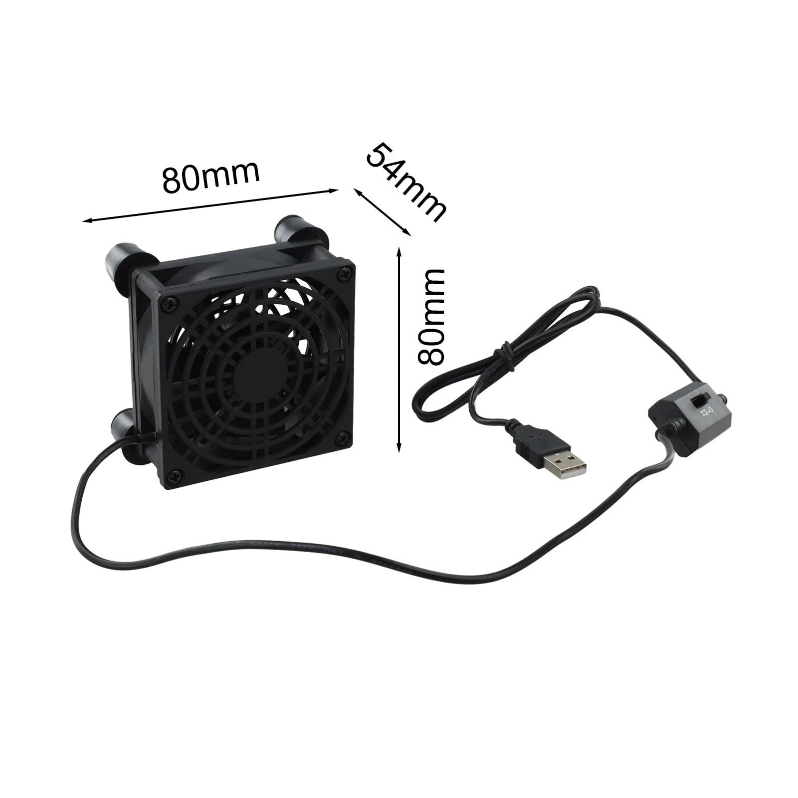 80mm USB Fan for Effective Cooling Solutions