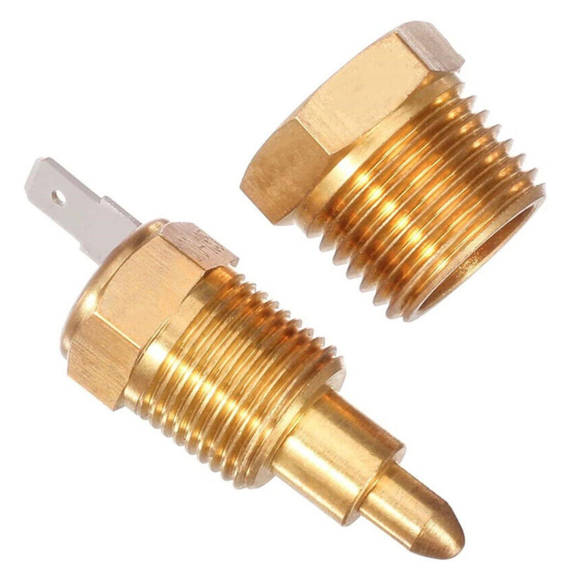 3/8" NPT Electric Radiator Fan Thermostat Temp Switch for Universal (185-200°F)