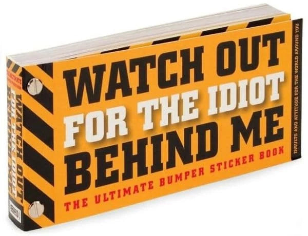 Bumper Stickers for Road Rage Vehicles (Universal)