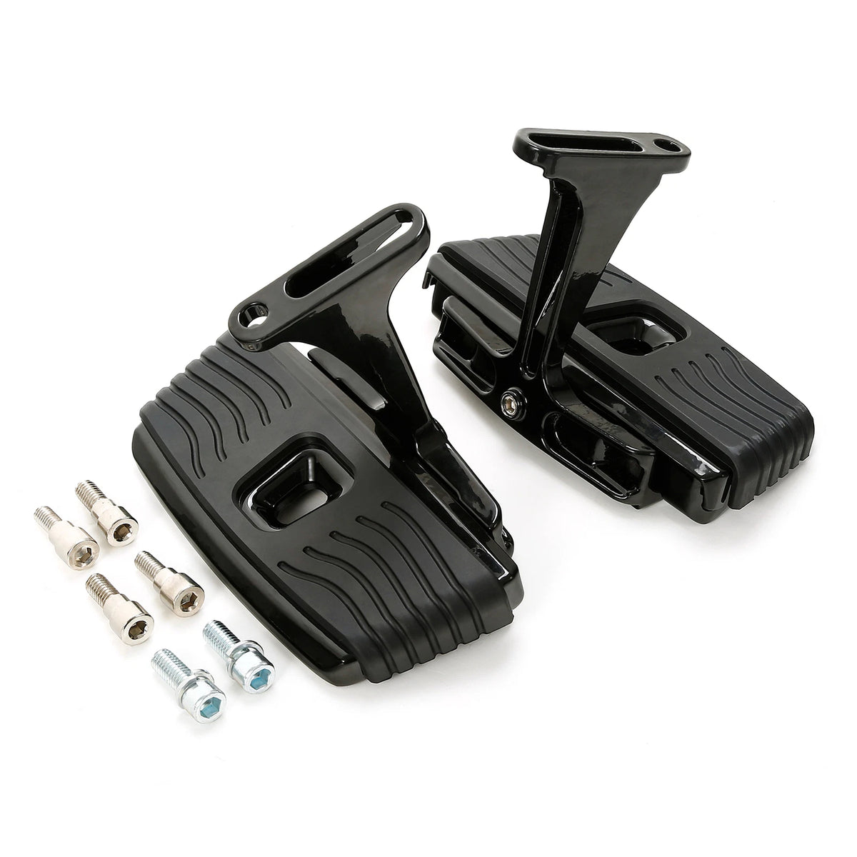 Passenger Floorboards Bracket for Harley CVO Street Road Glide (2023–2025) Black