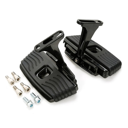 Passenger Floorboards Bracket for Harley CVO Street Road Glide (2023–2025) Black