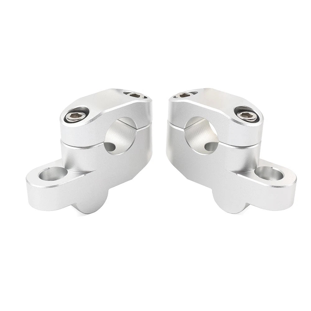 Offset Handlebar Clamp Mount Riser for Honda Suzuki Yamaha (7/822mm)