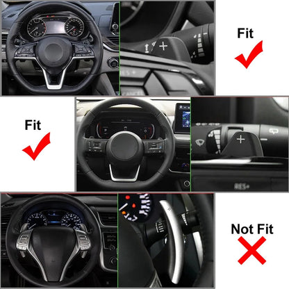 Steering Wheel Shift Paddle Extensions for Nissan Infiniti Mitsubishi (2010–2023)