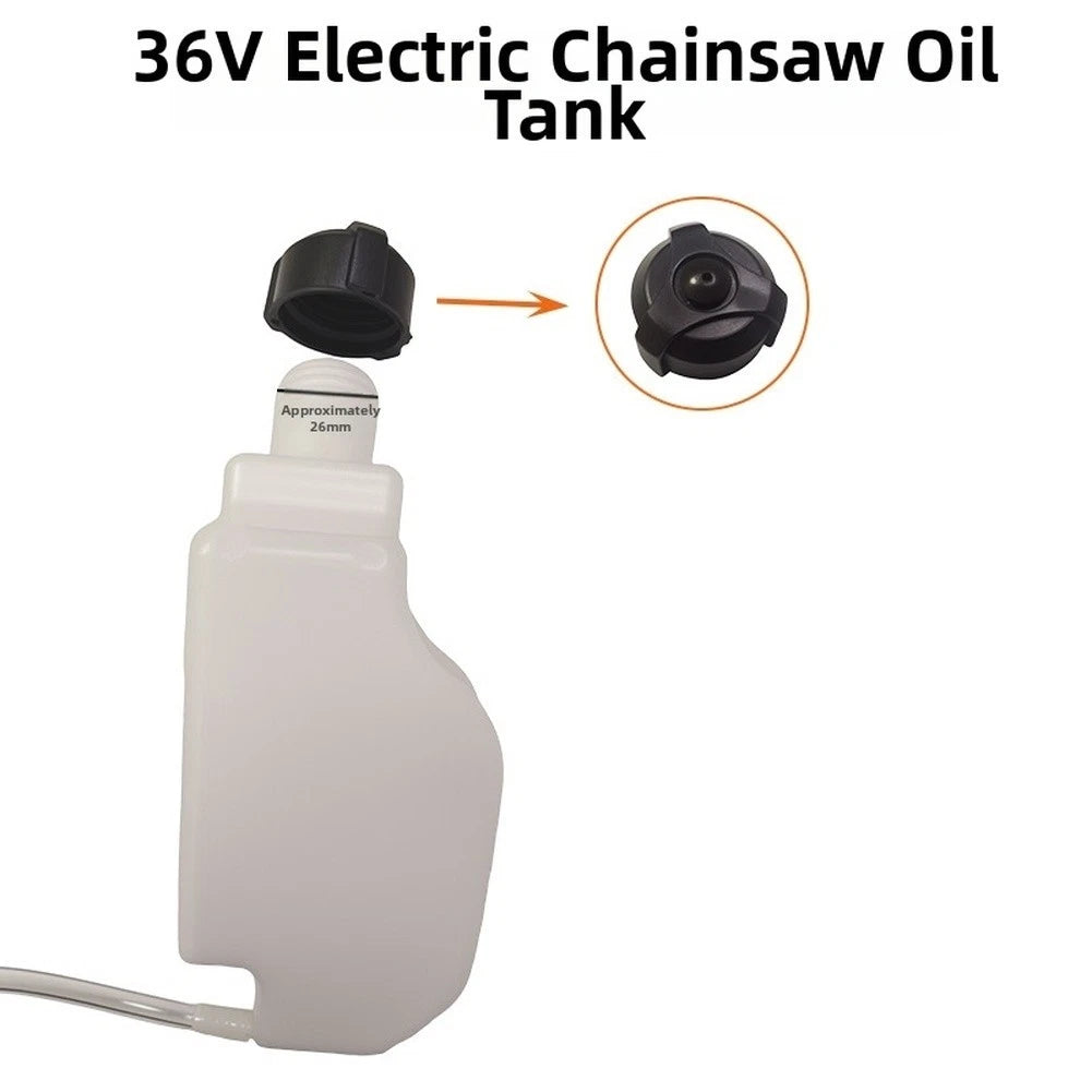 36V Chainsaw Oil Tank with Auto Pump for Smooth Cutting