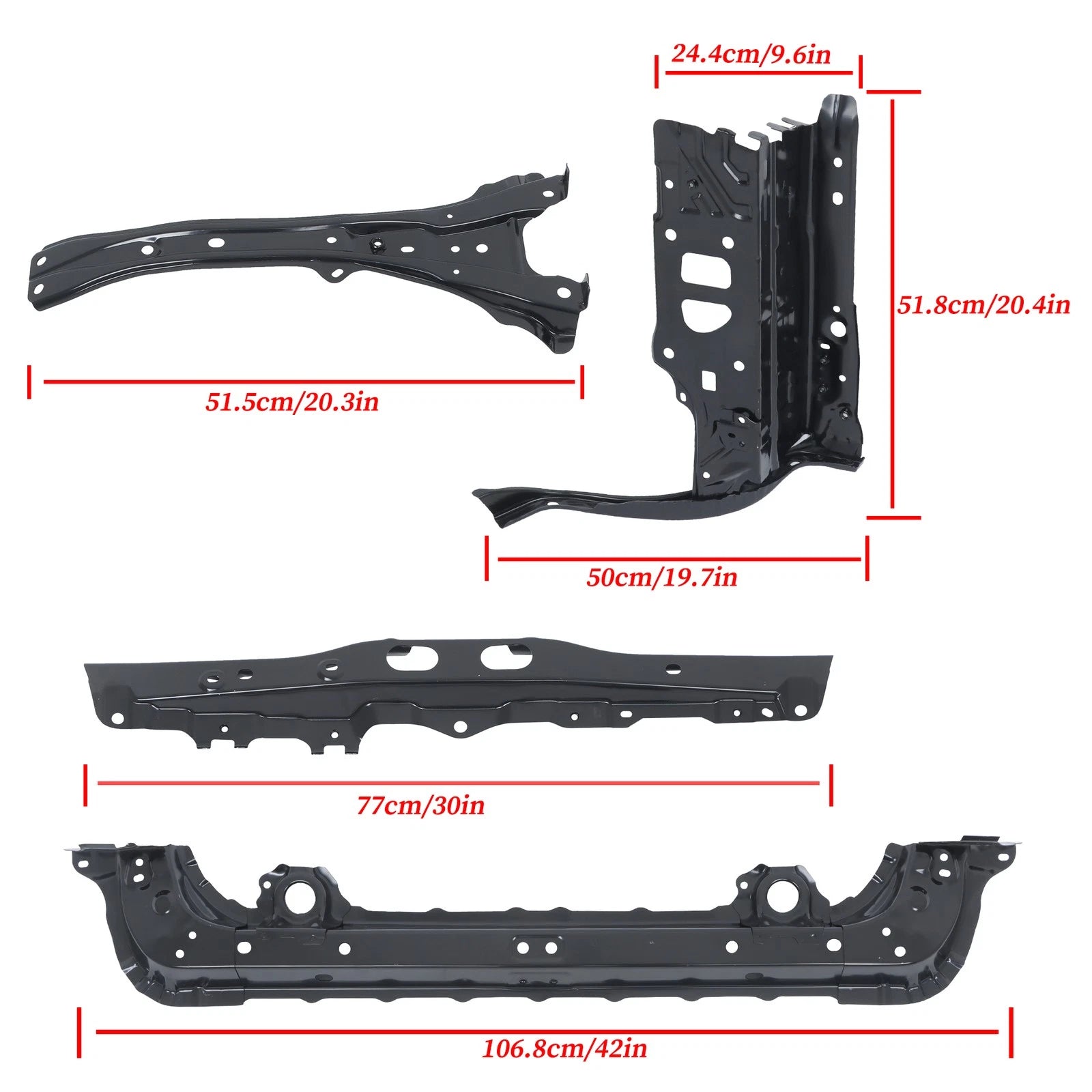 Radiator Support Set for Subaru Legacy Outback 2020–2024 51231AN00A9P