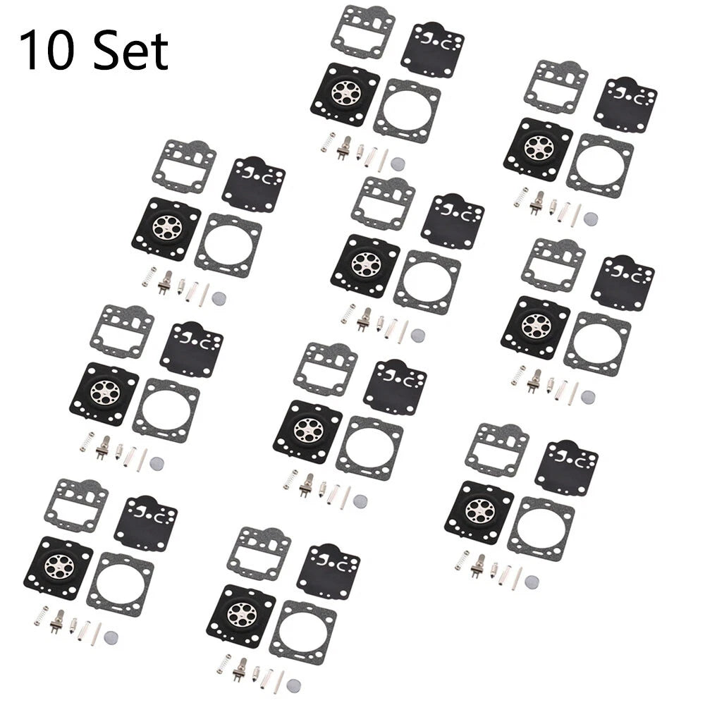 Set of 10 Carb Repair Kits for Husqvarna 235 236 240 435 (Zama RB-149)