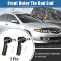 2pcs Front Outer Tie Rod End Links Replacement for Ford Escape Mazda (2001–2009)