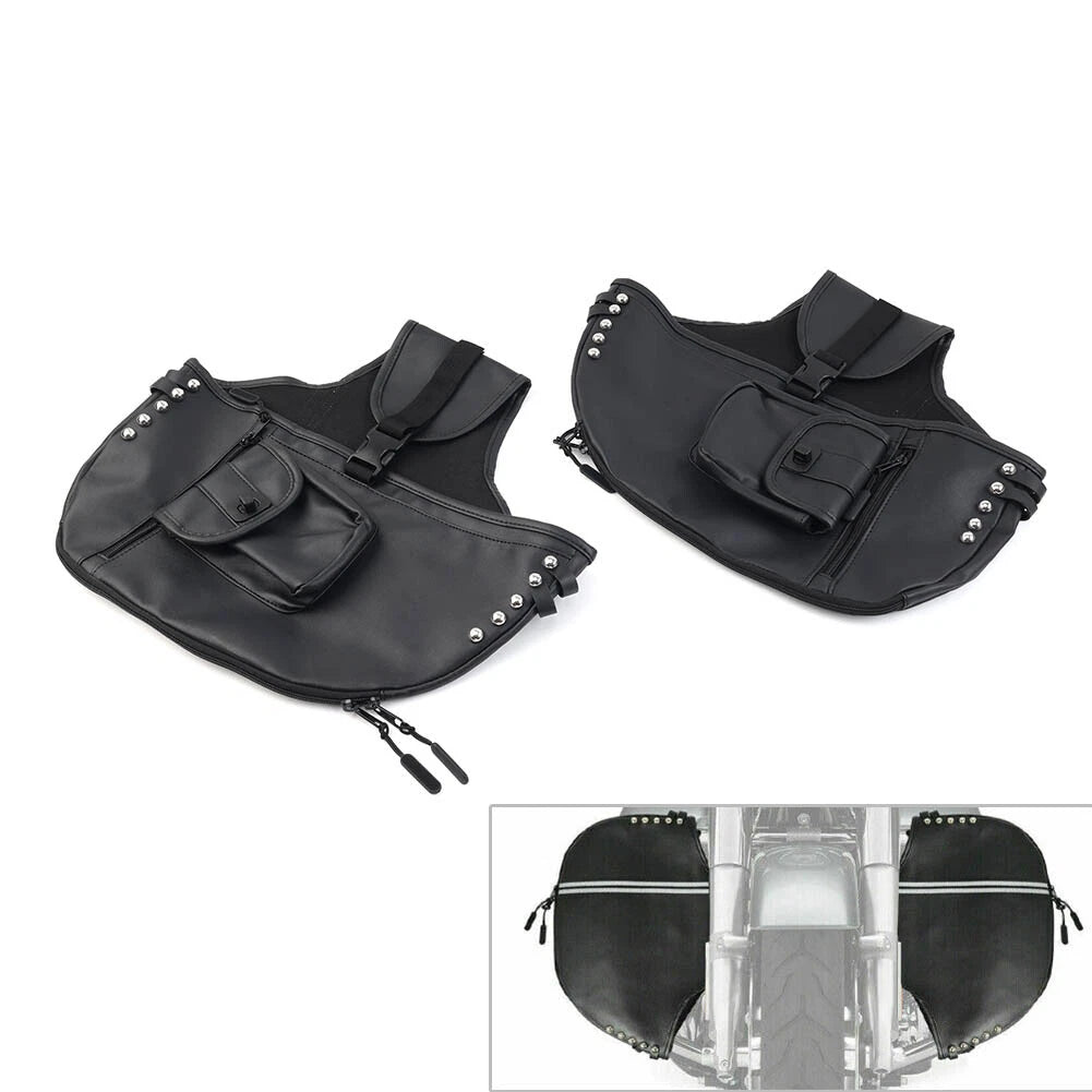Soft Lowers Chaps Leg Warmer Bag for Harley Touring Road Glide (2014–2023)