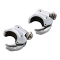 Pair of 39mm Fork Quick Release Windshield Clamps for Harley Dyna (2006–2017)