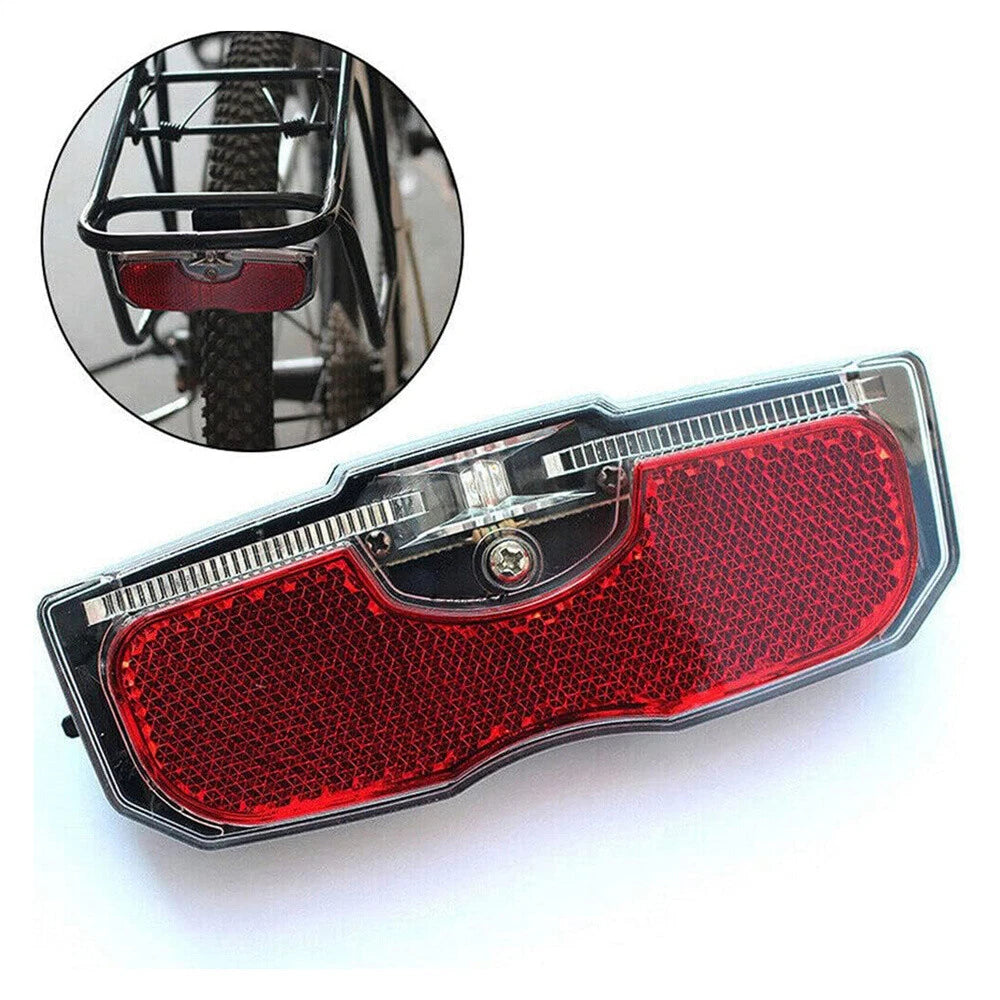 Rear Reflector Tail Light for Bicycle (Fits Luggage Rack)