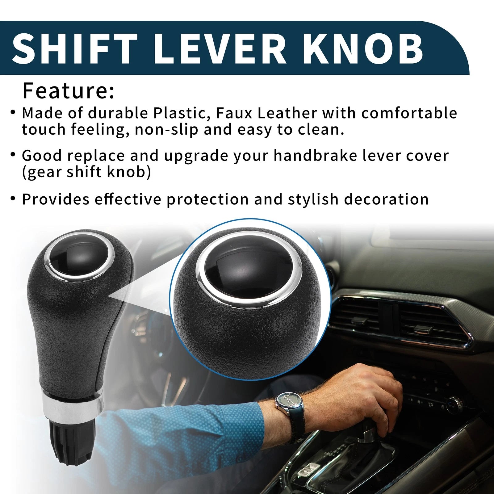 Automatic Gear Shifter Knob Replacement for Mercedes-Benz E-Class (2009–2016)