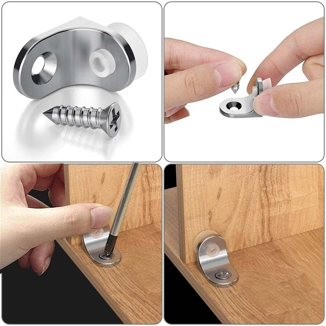 Set of 4 Shelf Support Studs for Cabinet Unit Cupboard (30XS)