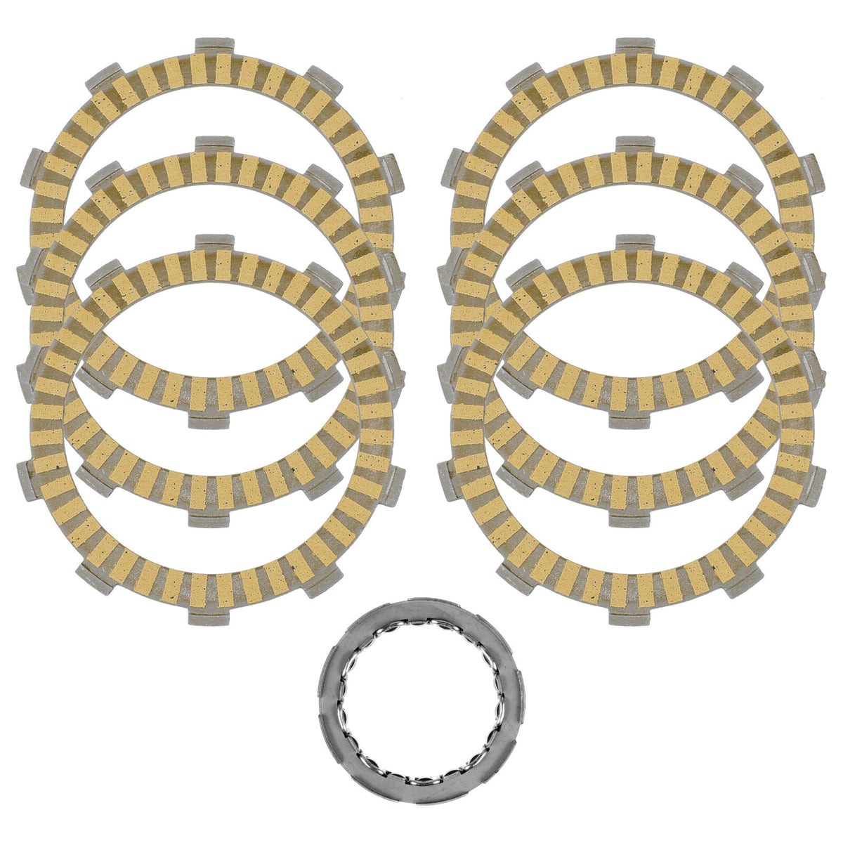 Clutch Friction Plates and Release Bearing for Honda TRX420FE Rancher (2007–2008)