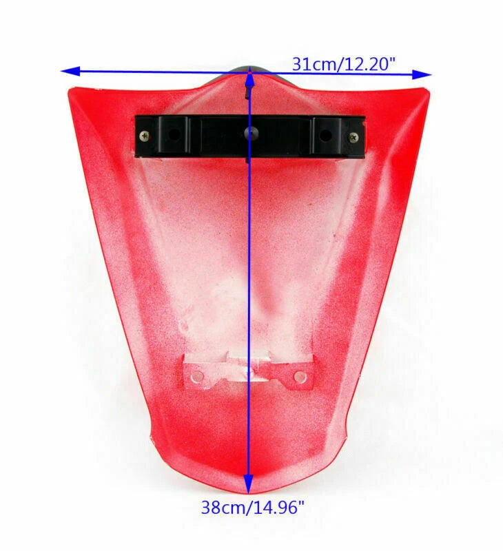 Rear Seat Cover Cowl for Kawasaki Ninja ZX250R ZX250 (2008–2012) Red B1
