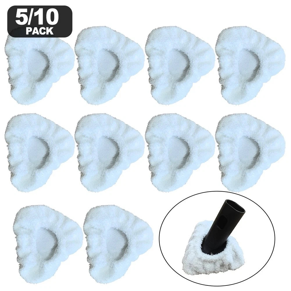 Pack of 5 Microfiber Bonnets for Dupray Steam Cleaner