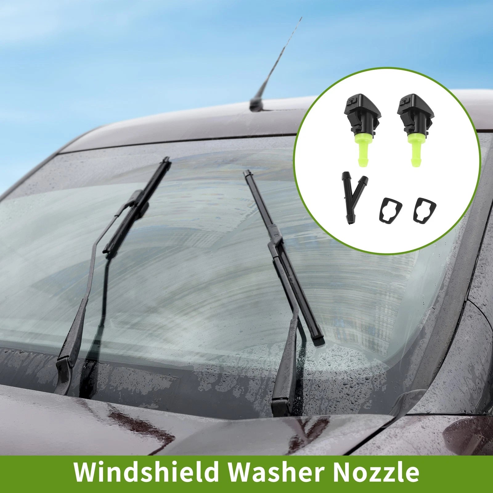 Windshield Washer Nozzle Set for Chrysler (No. 5303833AA)