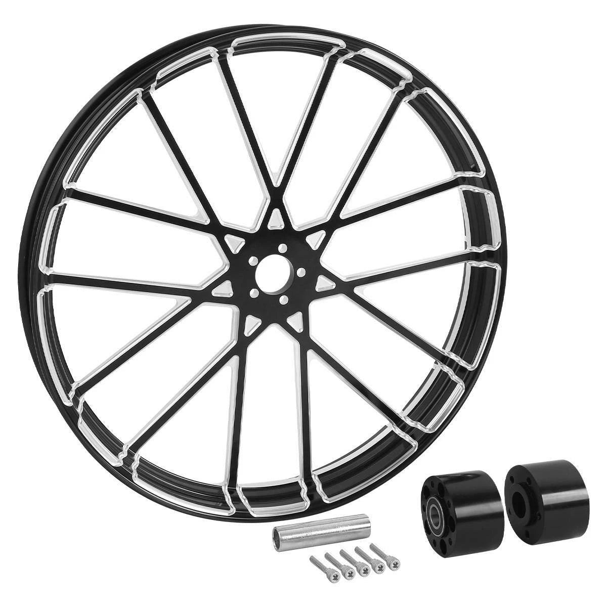 26" Front Wheel Rim Hub Dual Disc for Harley Electra Glide (1997–2021)