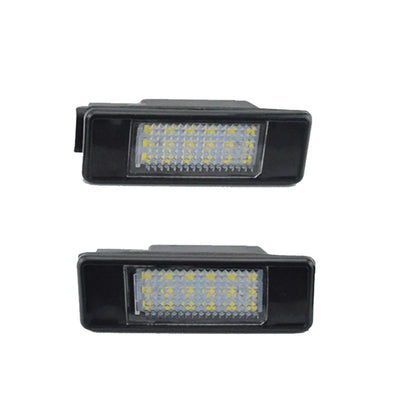 1 Pair License Plate LED Light for Peugeot 106/207/307/308, Citroen C3/C4