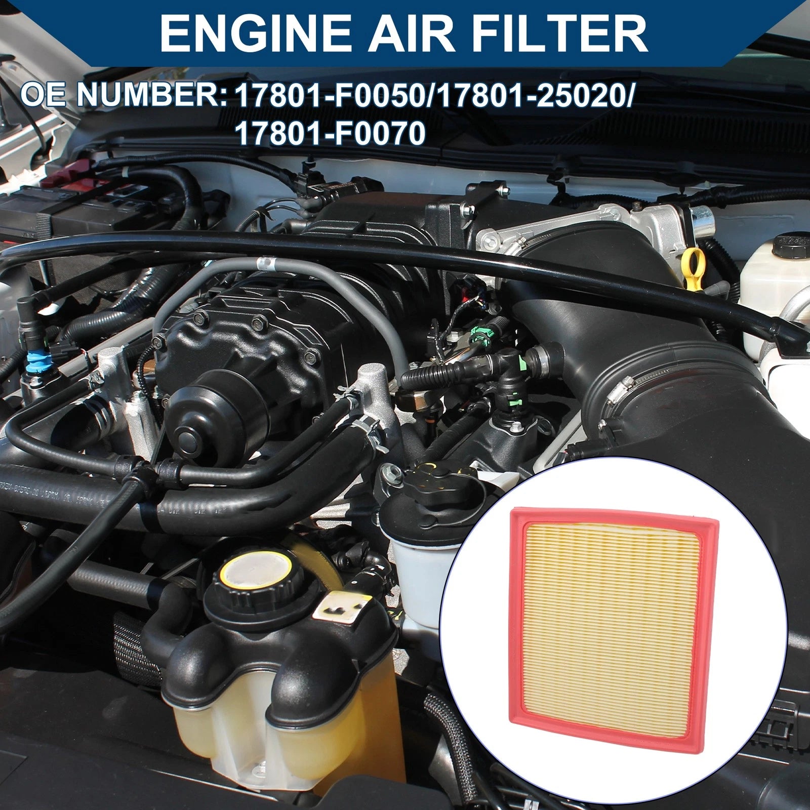 Engine Air Filter Replacement for Lexus ES250 2.5L (2021–2024)