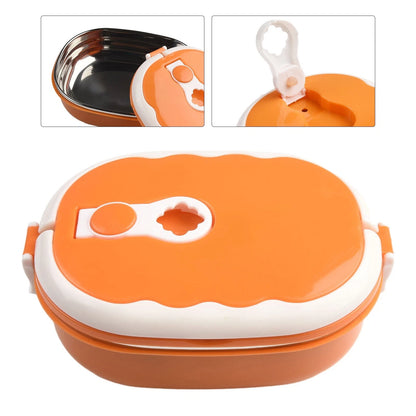 Insulated Lunch Box Travel Warmer Case Container for School Supplies