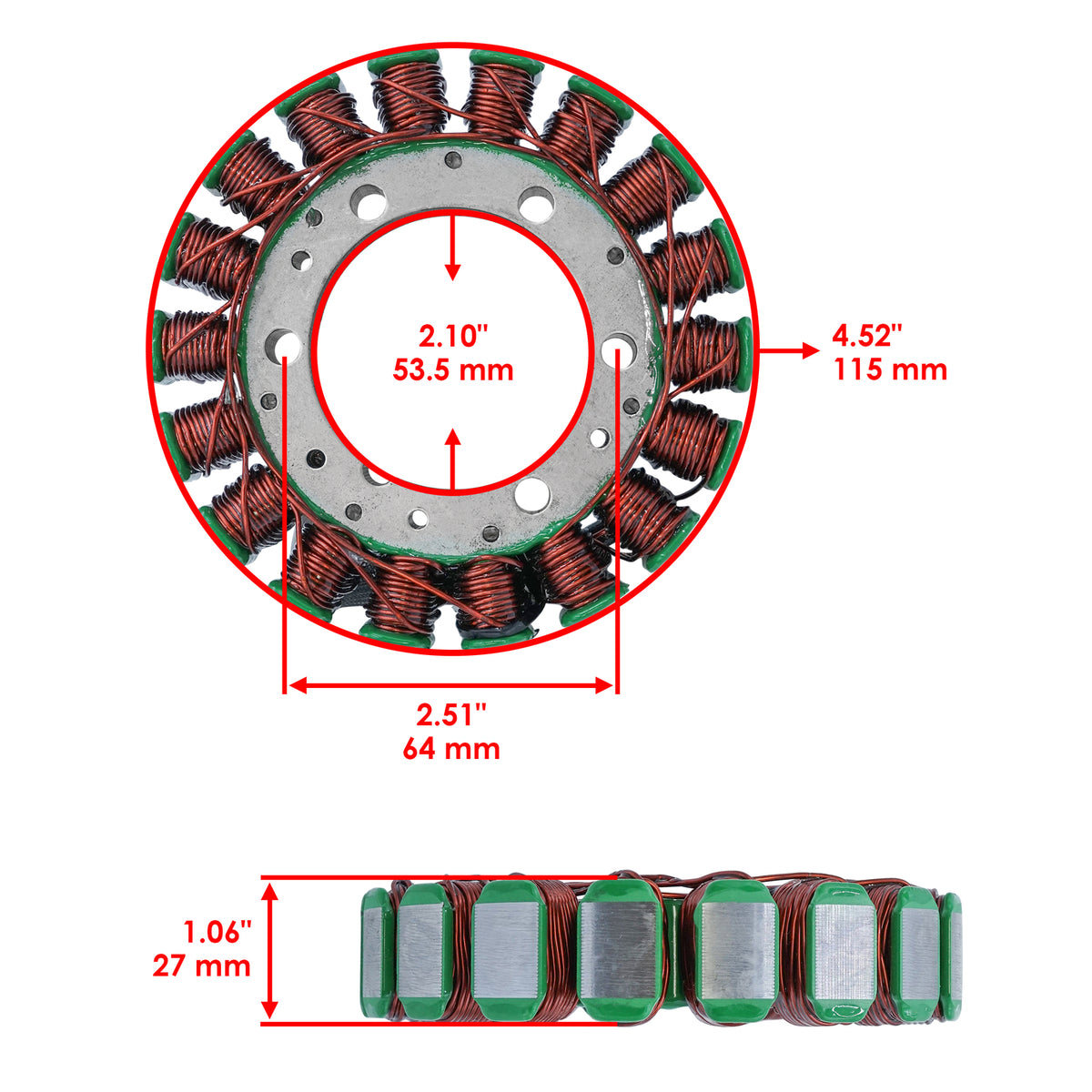 Stator Replacement for Honda TRX500FM Foreman 500 4X4 (2005–2011)