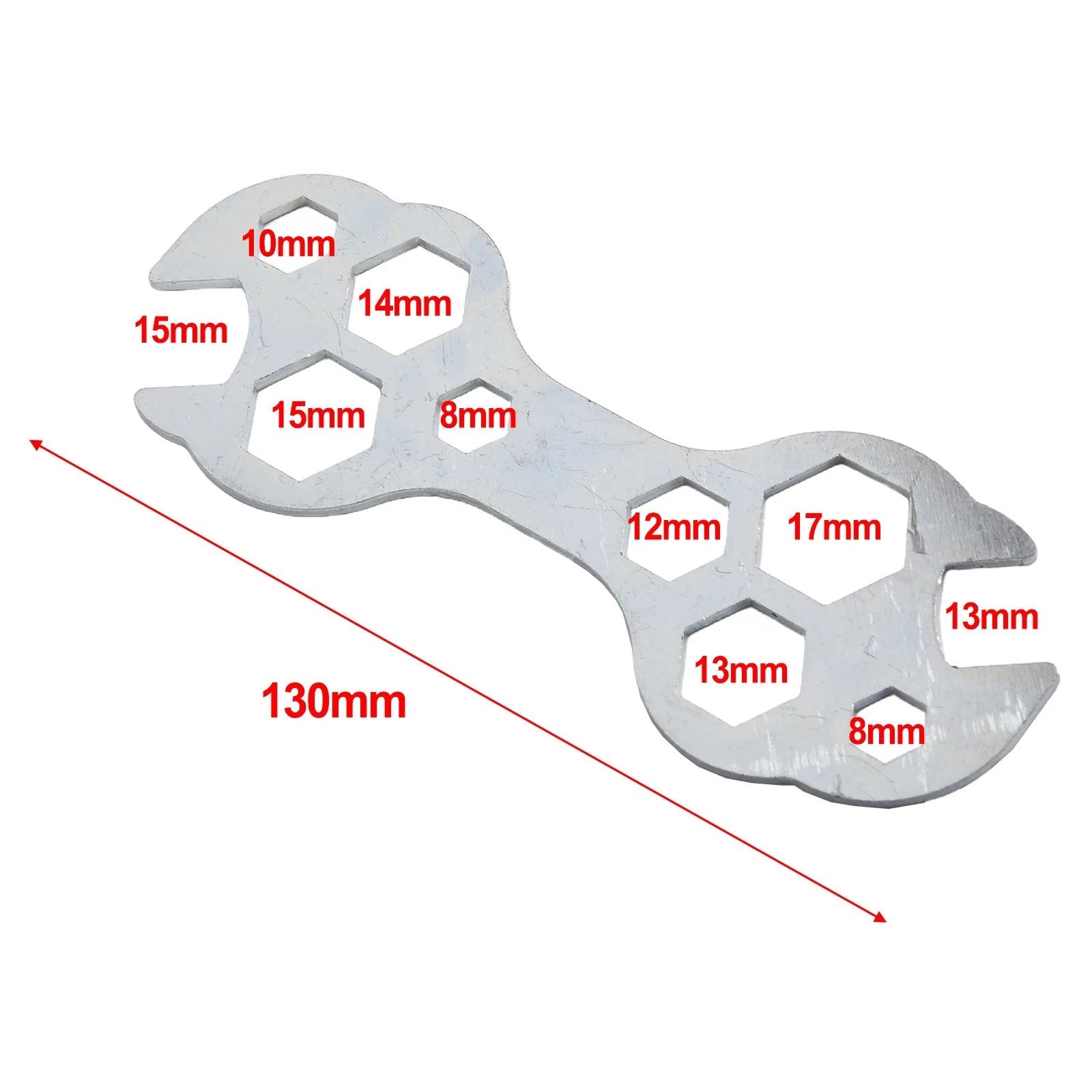 Hex Key Spanner Tool for Small Bike (Adjusting Components)
