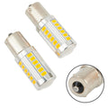 2X LED Light Bulbs Yellow 1156 for DC 12V Amber Blinker