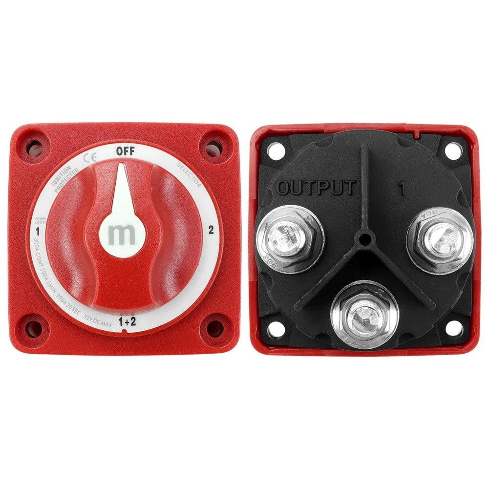Battery Disconnect Switch for RV Trailer Boat (Marine Approved)