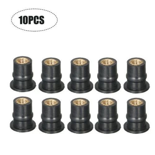 10X Well Nut for Motorcycle Windshield Replacement (M5)