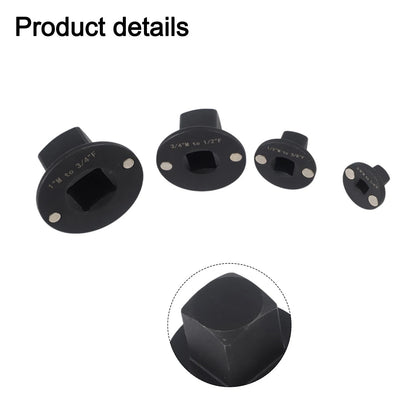 4 Piece Low Profile Socket Adapter Set for Auto Repair (Universal)