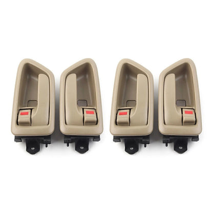 4X Interior Door Handle Beige for Toyota Camry (1997–2001)