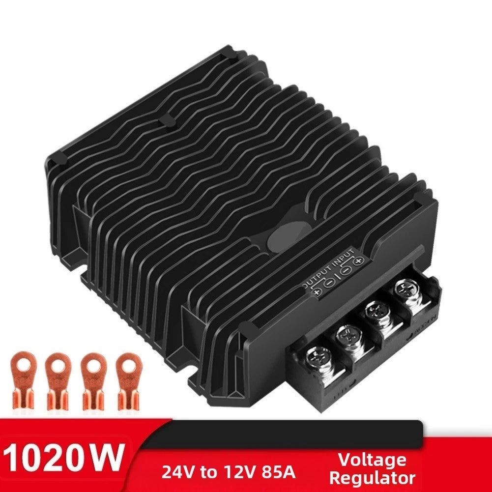 24V to 12V DC Converter 85A 1020W IP67 Waterproof